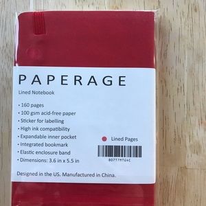 Fabulous Red Paperage Journal